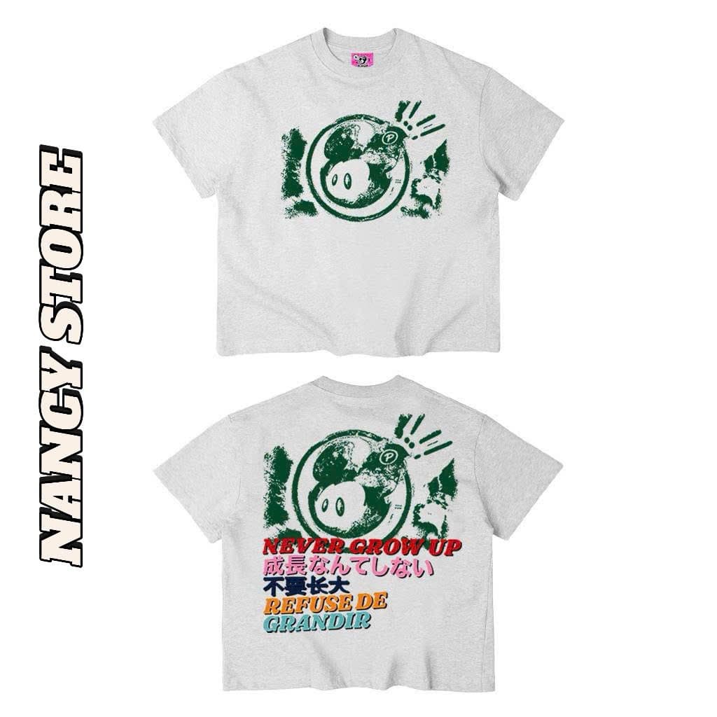 Áo Thun POPP In Logo Nhoè Chất Cotton Dày Dặn Fulltag