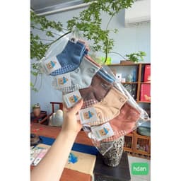 Tất Cho Bé Sơ Sinh, Tất Cho Trẻ Nhỏ Từ 0-3 Tuổi SET 5/10 Đôi Tất Có Lớp Cao Su Chống Trơn Trượt 4
