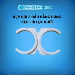 Kẹp 2 đầu bằng dùng cho lõi khoáng máy lọc nước Daikiosan 1