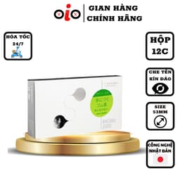 Bao cao su Sagami Exceed 2000 bcs 3D một lần thắt Hộp 12c OiO VN 1