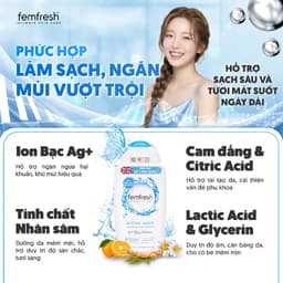 [MUA 2 TẶNG 1] Mua 2 Dung Dịch Vệ Sinh Phụ Nữ Femfresh Daily & Active 250ml Tặng Kèm Quà Tặng Đặc Biệt 5