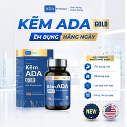 Kẽm ADA Gold - ứng dụng công nghệ ChelamaxBisglycinate với nguyên liệu từ Mỹ thêm Magie & Vitamin B. 2