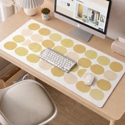 Thảm Bàn Máy Tính Da PU Mát Rời Chống Trượt - Thiết Kế Hiện Đại Cho Văn Phòng & Học Tập 6