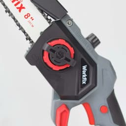 Máy cưa xích dùng pin Workfix WF-CS0801BL, Lam xích dài 8inch, Tra nhớt tự động - Chân pin phổ thông 5