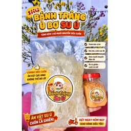 1KG BÁNH TRÁNG Ủ BƠ SU Ú TẶNG KÈM 1 HỦ MUỐI NHUYỄN 2