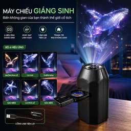 Đèn Chiếu Galaxy Mini USB 10 Đĩa Chiếu Vũ Trụ – Máy Chiếu Bầu Trời Sao, Tinh Vân, Thiên Hà Trang Trí Phòng Ngủ, cho bé 5