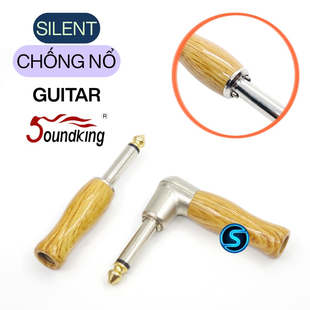 Jack rắc 6ly GITAR Chống Nổ Soundking CJ2M023W + CJ2M024W. ( Giá 1c )
