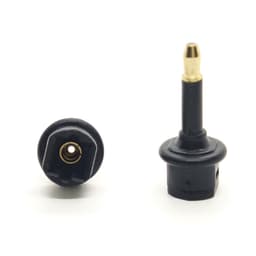 Đầu nối, đầu chuyển đổi cáp quang Toslink sang chân bé ( giá 1c ) 3