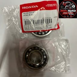 Bạc Đạn / Vòng Bi 6204 Cho Xe Honda Wave RSX, Wave RSX AT Fi (Mã 96100-620-4000) - Hàng Chính Hãng 4