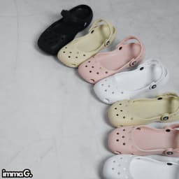 Dép Ballet CROCS Nữ CHÍNH HÃNG - Giày Búp Bê Nhựa Mềm Đi Mưa Đế Chống Trượt | IMMA.G 3