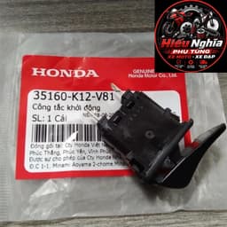 Công Tắc Đề / Khởi Động Honda Lead 125 / Air Blade 125 2020 ( 35160-K12-V81) - Hàng Chính Hãng 5