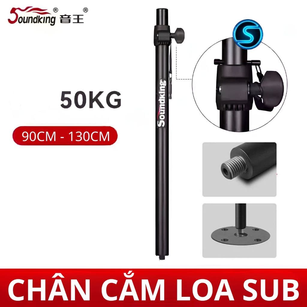 SOUNDKING - Chân loa, Cây chống loa, cọc chống loa Soundking DB075 ( Giá 1c )a