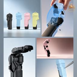 Vỏ Bảo Vệ DJ.I Os.mo Po.cket 4 , Ống Kính gimbal, Bảo Vệ Màn Hình, Nắp Lật Tích Hợp Màu Kẹo vlog Túi Cầm Tay 4 Phụ Kiện Máy 2