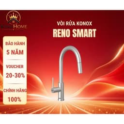 Vòi rửa bát Konox Reno Smart mới nhất 2026 | Hàng chính hãng 1