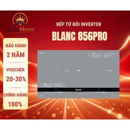 Bếp từ đôi BLANC BA 856Pro Seri 6 | Nhập khẩu nguyên chiếc Thái Lan | Mặt kính Eurakaro Nhật Bản | Hàng chính hãng 1
