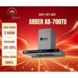 Máy hút mùi ARBER Smart AB700TU | NEW MODEL | Tự động làm sạch | Bảo hành 2 năm 1