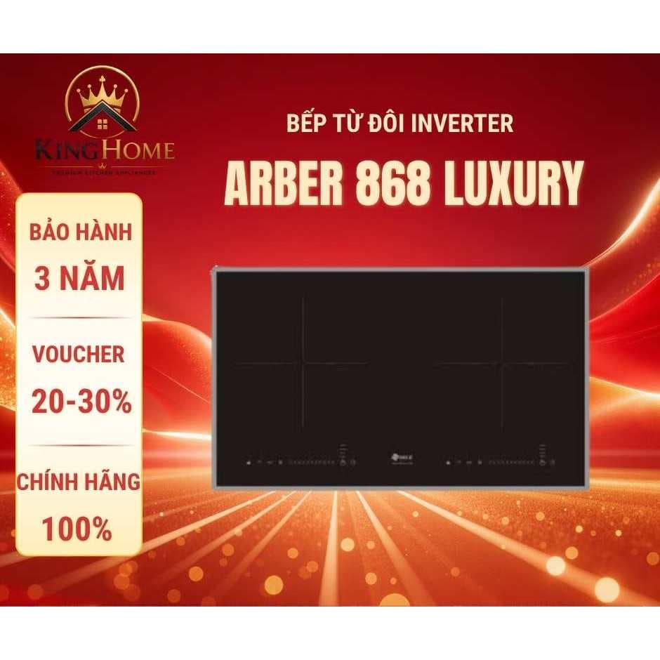 Bếp từ đôi ARBER AB868Luxury | HÀNG CHÍNH HÃNG