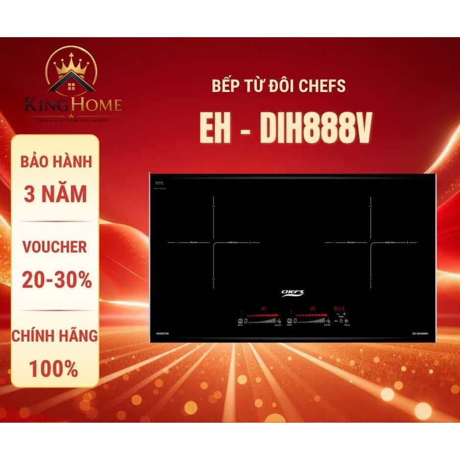 Bếp từ Chefs EH DIH 888V | Nhập khẩu nguyên chiếc Đức | Hàng chính hãng