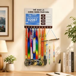 🏅 BẢNG TREO HUY CHƯƠNG – LƯU GIỮ MỌI CỘT MỐC VINH QUANG 🏃 2