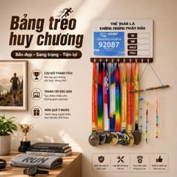 🏅 BẢNG TREO HUY CHƯƠNG – LƯU GIỮ MỌI CỘT MỐC VINH QUANG 🏃 3