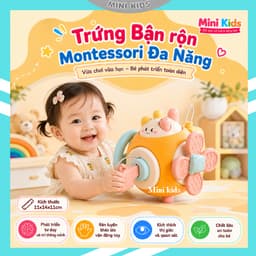 Trứng bận rộn 6 mặt Busy Cute, đồ chơi đa năng cho bé, các mẫu đồ chơi MONTESSORI giáo dục sớm, đồ chơi bận rộn cho bé 1