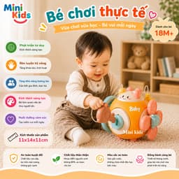 Trứng bận rộn 6 mặt Busy Cute, đồ chơi đa năng cho bé, các mẫu đồ chơi MONTESSORI giáo dục sớm, đồ chơi bận rộn cho bé 7