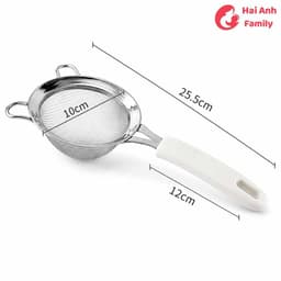 Rây Lọc Bột Cháo Inox 304 Cao Cấp – Không Gỉ, An Toàn Cho Bé Ăn Dặm 8