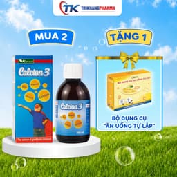 Canxi Cho Bé CALCION3 Bổ Sung Canxi, Magie, Vitamin D3 & K2 Hỗ Trợ Phát Triển Xương, Răng, Nhập Khẩu Chính Hãng 3