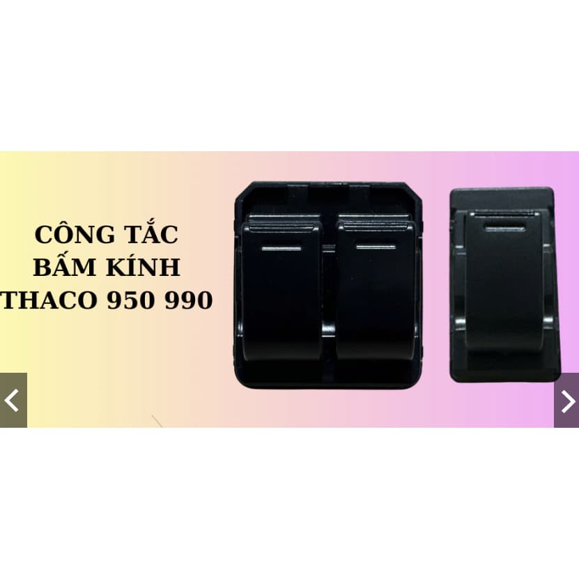 Công tắc bấm kính xe tải Thaco Towner 950 990 | Nút điều khiển nâng hạ kính 12V OEM