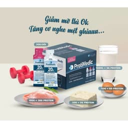 Protimedic 40ml Thực Phẩm Bổ Sung Dinh Dưỡng Protein Cho Người Bệnh, Thể Thao, Gymer, Người Suy Dinh Dưỡng 4