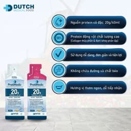 Protimedic 40ml Thực Phẩm Bổ Sung Dinh Dưỡng Protein Cho Người Bệnh, Thể Thao, Gymer, Người Suy Dinh Dưỡng 6