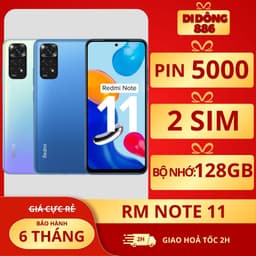 Điện thoại REDMI NOTE 11 (6G/128gb) điện thoại giá rẻ , điện thoại giá rẻ bảo hành 6 tháng! 1