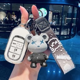 Ốp Chìa Khóa Xe Honda Smartkey TPU Dành Cho Civic 2024-2026, CR-V 2024-2026 Chống Trầy Xước, Va Đập, Chuẩn Form Zin 6