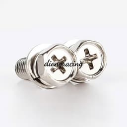 Ốc Hộp Xích Xe Máy gắn cho xe sirius ya 6 ly và 5 ly chất liệu Niken không rỉ sét phụ tùng xe máy caoduongracing 8