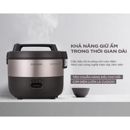 Nồi Cơm Điện Cơ Cuckoo CR-1755/KBBKCRVN – 3.06 Lít-lòng nồi phủ men Daikin- phù hợp bữa ăn từ 10–17 người 6