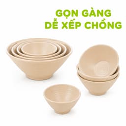Tô Xoắn Thái Bé Nhựa PP Cao Cấp An Toàn Thực Phẩm Dùng Được Lò Vi Sóng Tủ Lạnh Bền Đẹp GD365 5