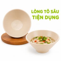 Tô Xoắn Thái Bé Nhựa PP Cao Cấp An Toàn Thực Phẩm Dùng Được Lò Vi Sóng Tủ Lạnh Bền Đẹp GD365 4