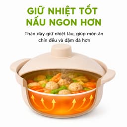 Âu Đựng Thực Phẩm Kiểu Nhật Có Nắp Chống Bụi Chịu Nhiệt Tốt Phù Hợp Gia Đình Văn Phòng GD367 5