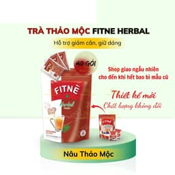 Trà Fitne Herbal Thái Lan Chính Hãng, trà thảo mộc nhuận tràng túi lọc 4