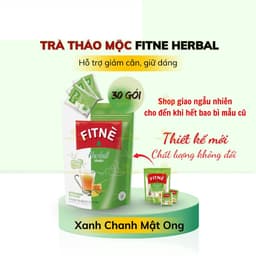 Trà Fitne Herbal Thái Lan Chính Hãng, trà thảo mộc nhuận tràng túi lọc 3