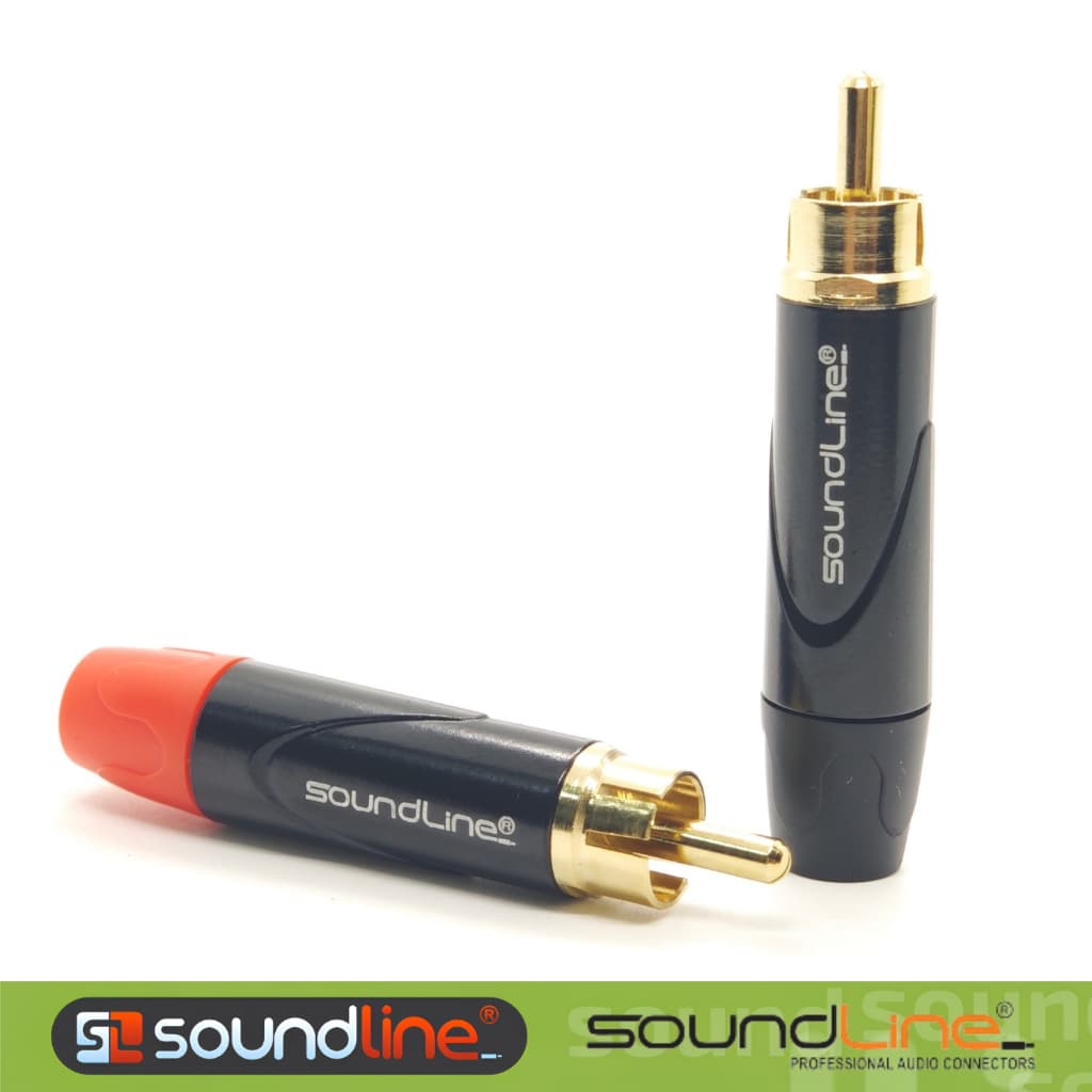 ( 1 Cặp ) Jack ( rắc ) AV - Hoa Sen - RCA chính hãng Soundline.