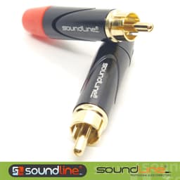 ( 1 Cặp ) Jack ( rắc ) AV - Hoa Sen - RCA chính hãng Soundline. 2