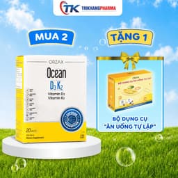 Vitamin D3K2 Ocean Dạng Xịt Bổ Sung Vitamin D3, Vitamin K2 20ml Tăng Cường Hấp Thu Canxi Và Dưỡng Chất 4