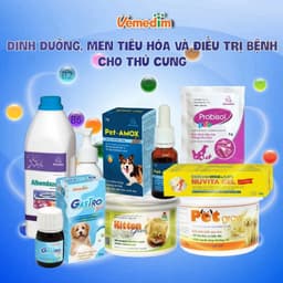 Viên nhai Canxi mềm vị sữa dễ ăn cho chó mèo giúp xương chắc, răng khỏe, bổ sung canxi thiếu hụt Calci Tab Lite Vimedim 4