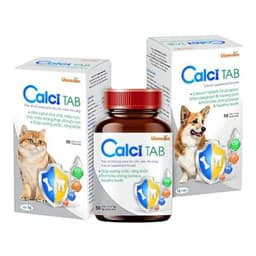 Viên canxi cho chó, mèo con, chó, mèo mang thai và nuôi con giúp xương chắc, răng khỏe Calci tab VIMEDIM lọ 50 viên 5