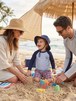 Bộ Đồ Bơi Bé Trai Gerber Baby UPF50+ Áo Chống Nắng Cao Cấp Quần, Bơi Kẻ Caro Mềm Mại. Hàng VNXK 5