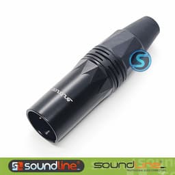 Jack rắc Canon 5 chân, XLR 5 chân Canon 5Pin hãng SOUNDLINE ( Giá 1c ) 3