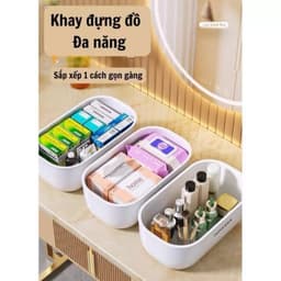 Hộp Đựng Đồ Ăn Vặt 2 Tầng ,Khay Rổ Nhựa Đựng Hoa Quả, Bánh Kẹo Đồ ăn Nhẹ 2 Tầng Sạch Sẽ,Tiện Lợi 2