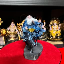 Tượng Lão thử cưỡi trâu , in 3D . cao 14 cm 1