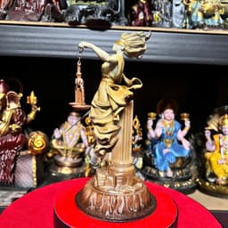 Tượng nữ thần công lý , in 3D . cao 19 cm 3